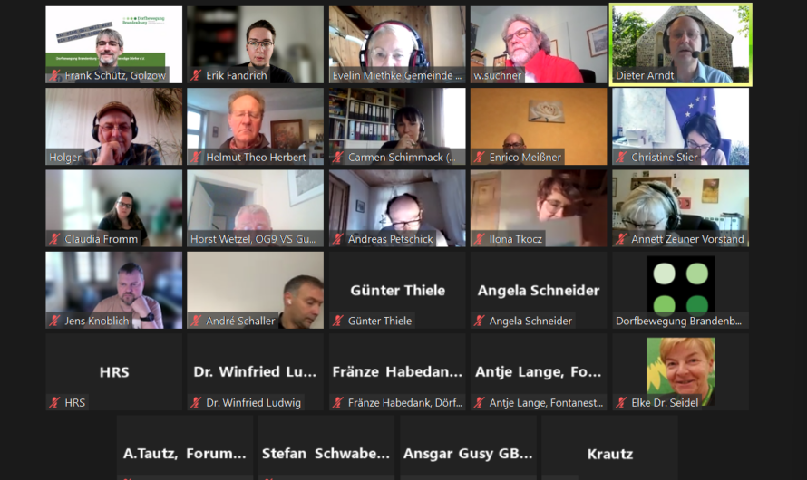 Videodokumentation – Digitaler Tag der Dörfer rund um das neue Ortteilbudget