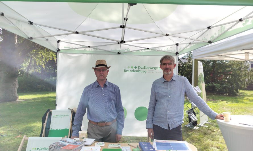 Dorfbewegung Brandenburg informierte bei landesweiten Festen