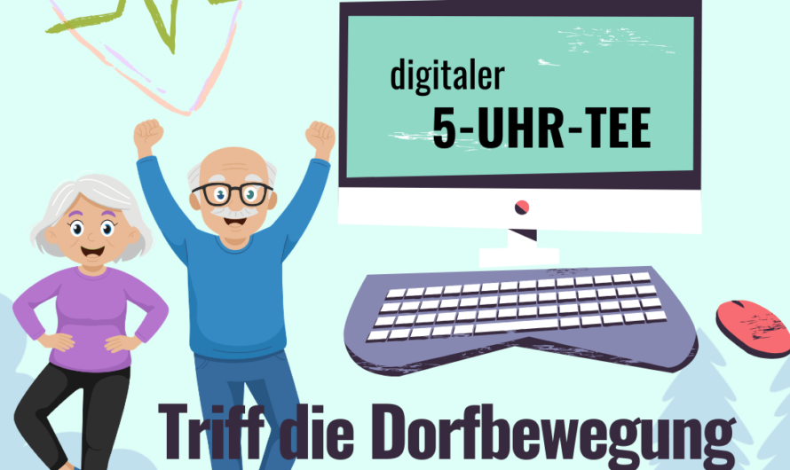 5-Uhr-Tee am 25. März 2026 zum Thema: Gesund altern. Wie geht das auf dem Land?