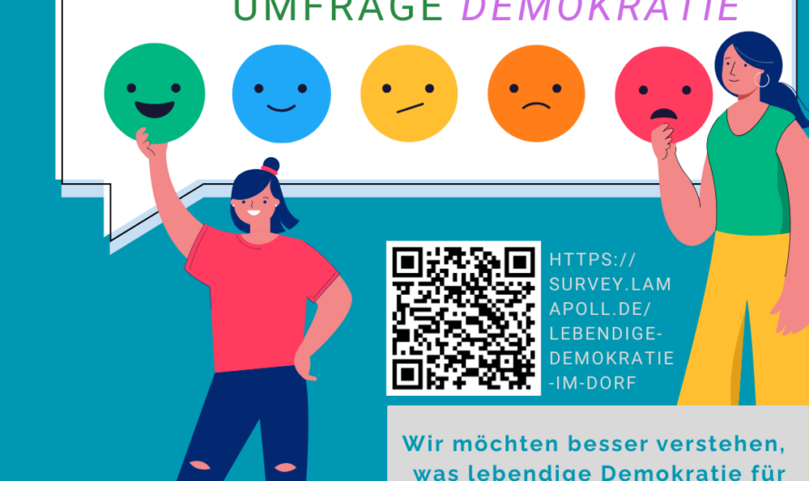 AG Demokratie startet Umfrage