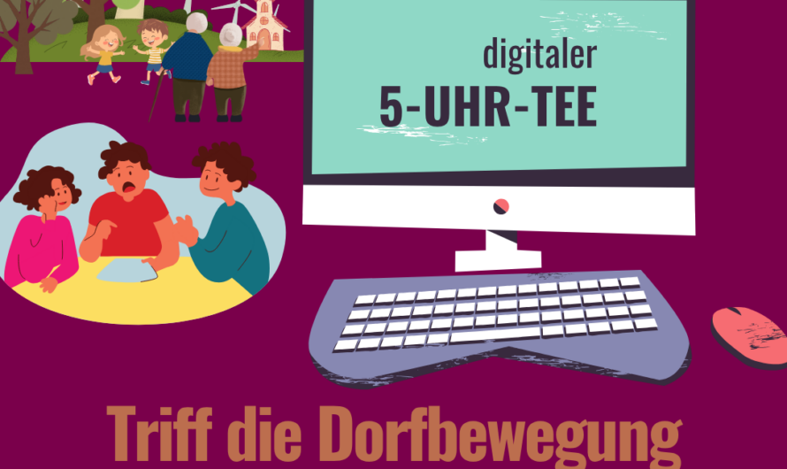 Triff die Dorfbewegung zum 5-Uhr-Tee
