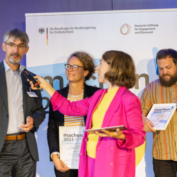 Preisverleihung machen!2023 © Bundeskanzleramt/bundesfoto/Kurc